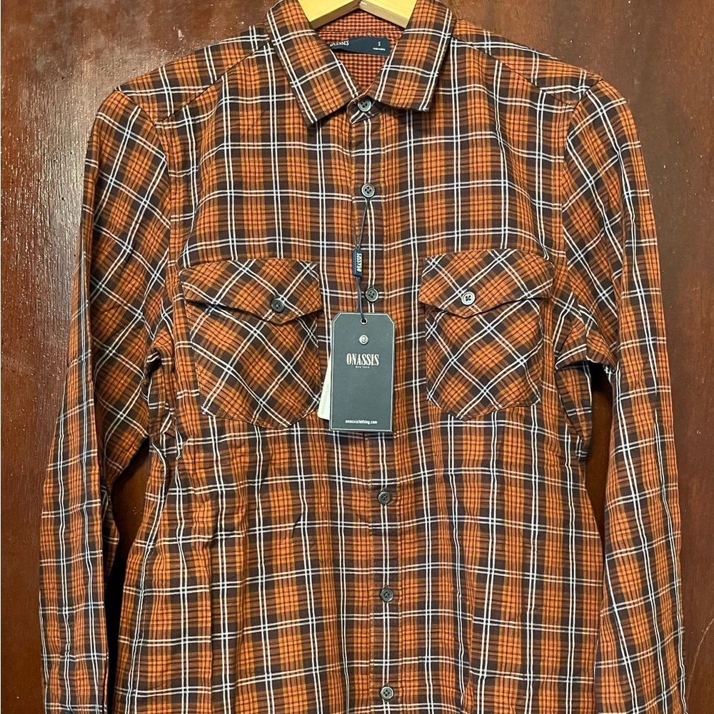 Men’s Onassis Caramel Cafe Shirt